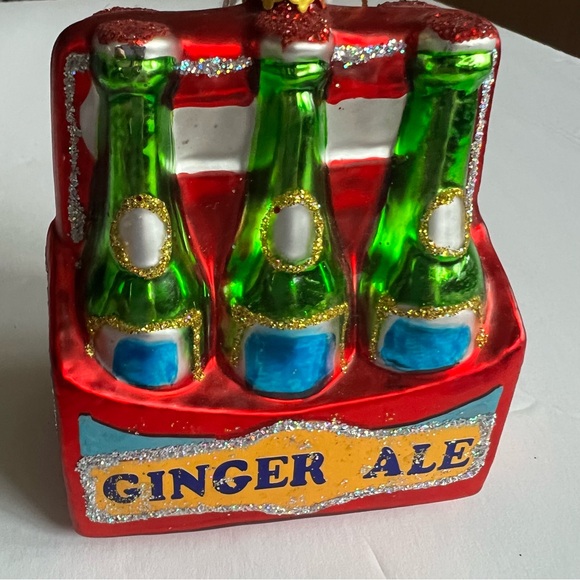 Old World Christmas Glass Ornament 6-Pack Ginger Beer New - Picture 2 of 11